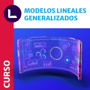 Imagen referencial de una pantalla de cristal con graficas inteligentes, para el curso de modelos lineales generalizados